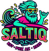 SaltIQ surfer logo